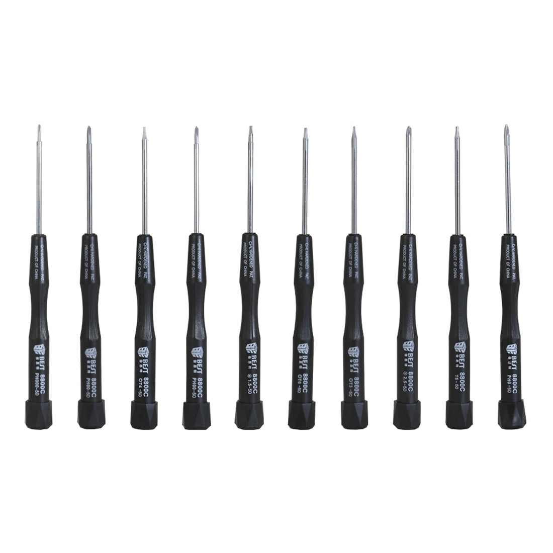 10 in 1 BST-8800E Repair Tool Precision Multi-purpose Magnetic Screwdriver Set