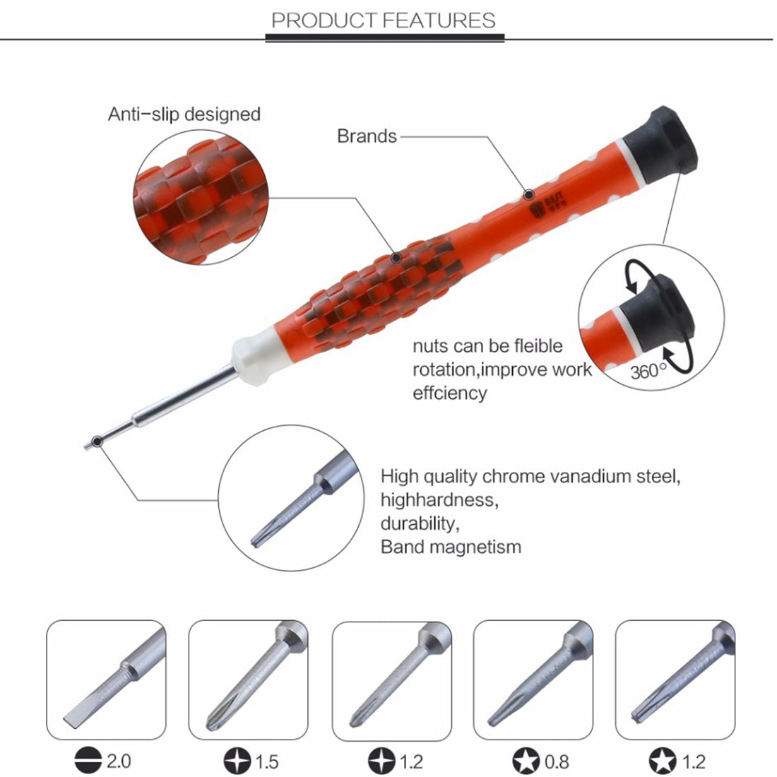 10 in 1 BST-8926 Screwdriver Set Mobile Phone Lap Repair Tool Kit