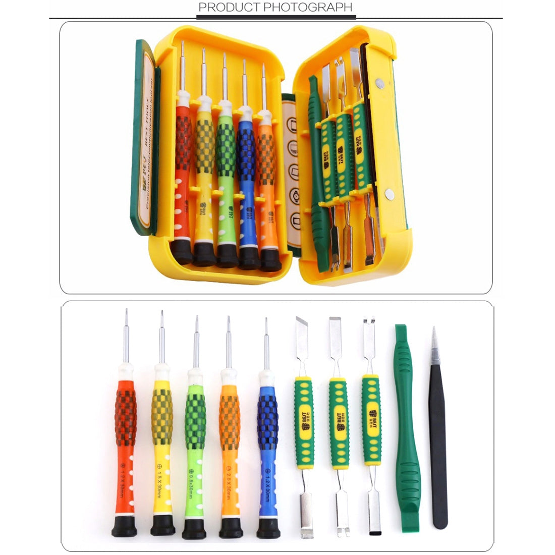 10 in 1 BST-8926 Screwdriver Set Mobile Phone Lap Repair Tool Kit