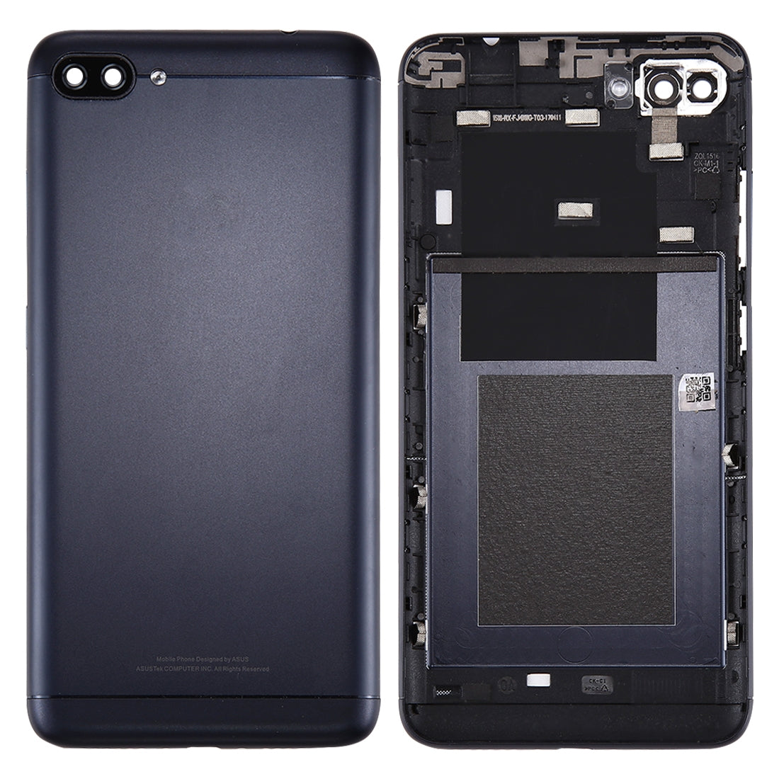 Back Battery Cover for Asus ZenFone 4 Max / ZC554KL  Deepsea Black
