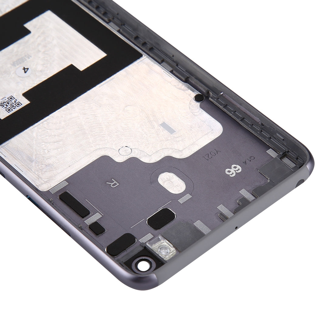 For Lenovo S90 Aluminum Alloy Battery Back Cover Grey