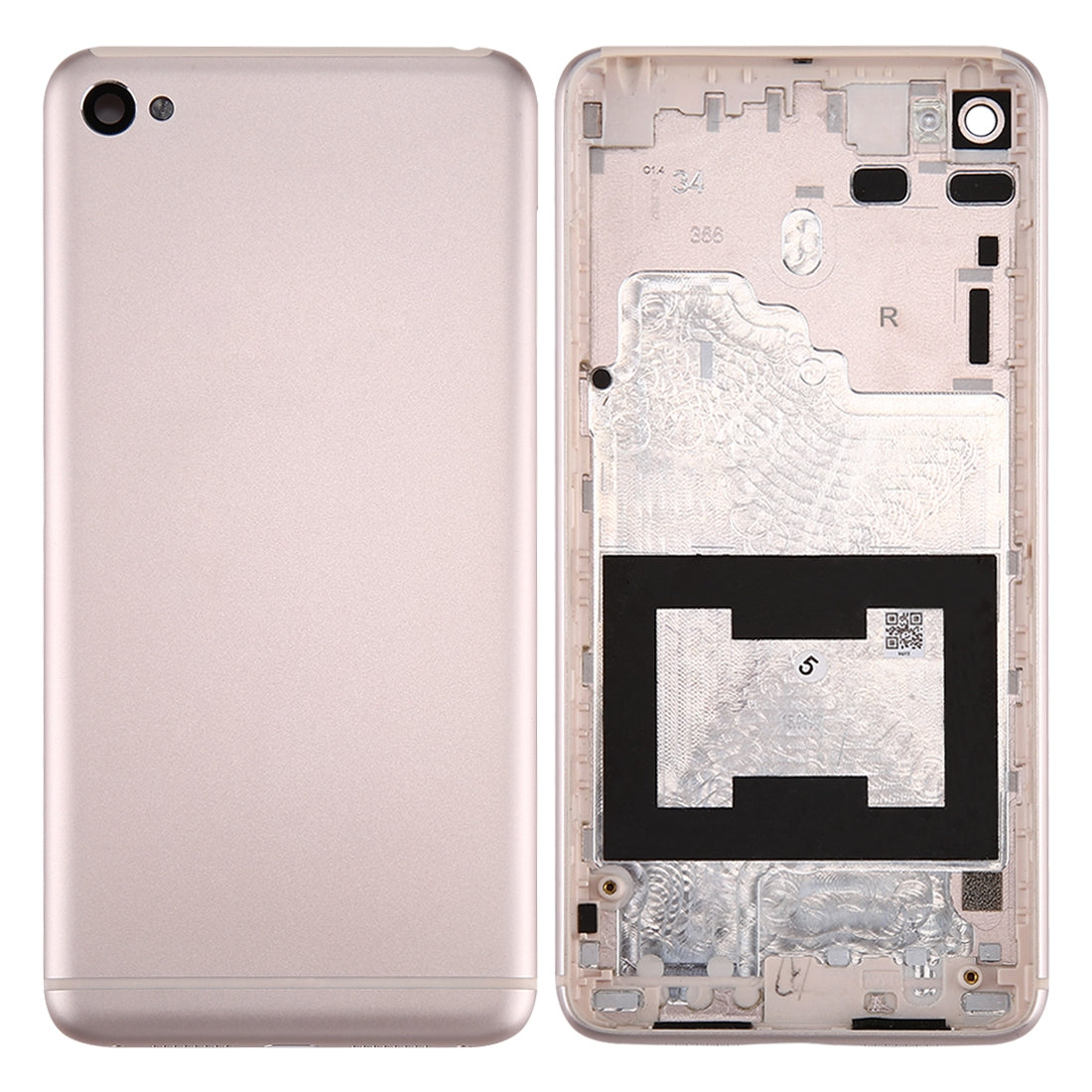 For Lenovo S90 Aluminum Alloy Battery Back Cover Gold