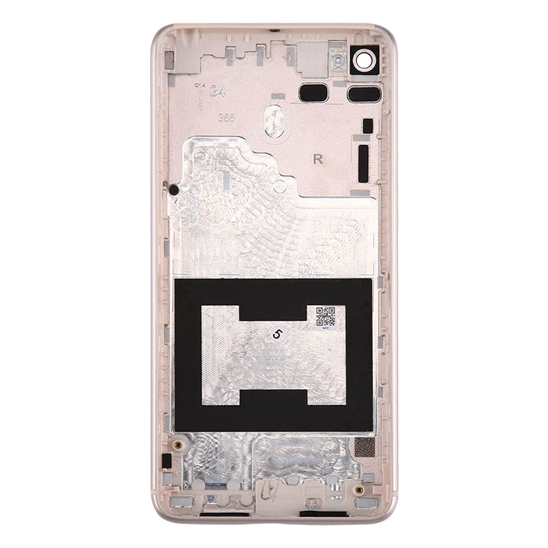 For Lenovo S90 Aluminum Alloy Battery Back Cover Gold