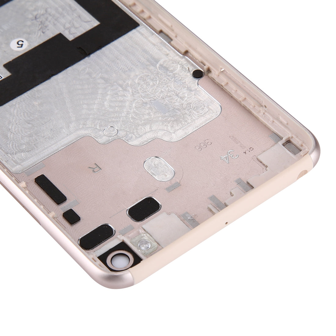 For Lenovo S90 Aluminum Alloy Battery Back Cover Gold