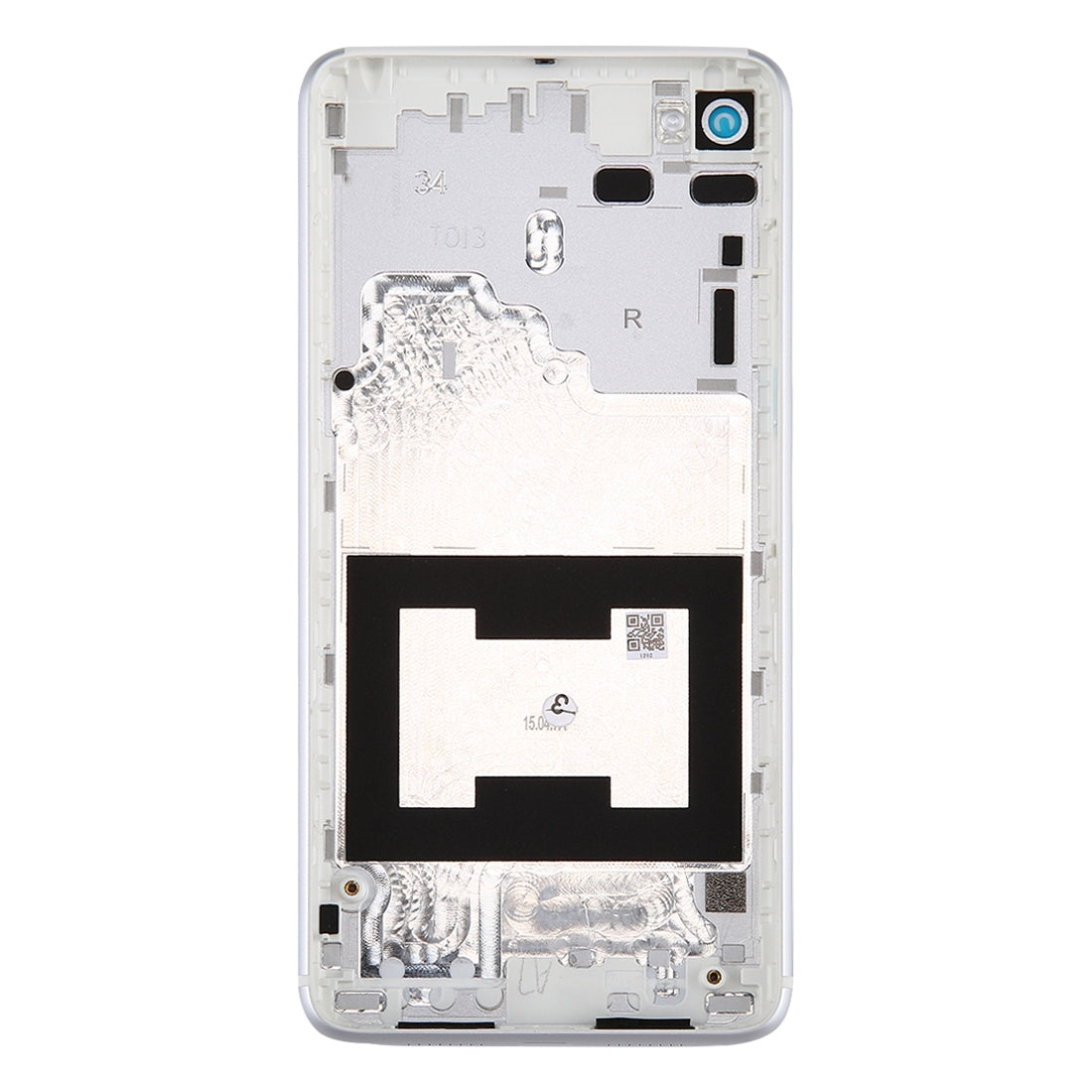 For Lenovo S90 Aluminum Alloy Battery Back Cover Silver