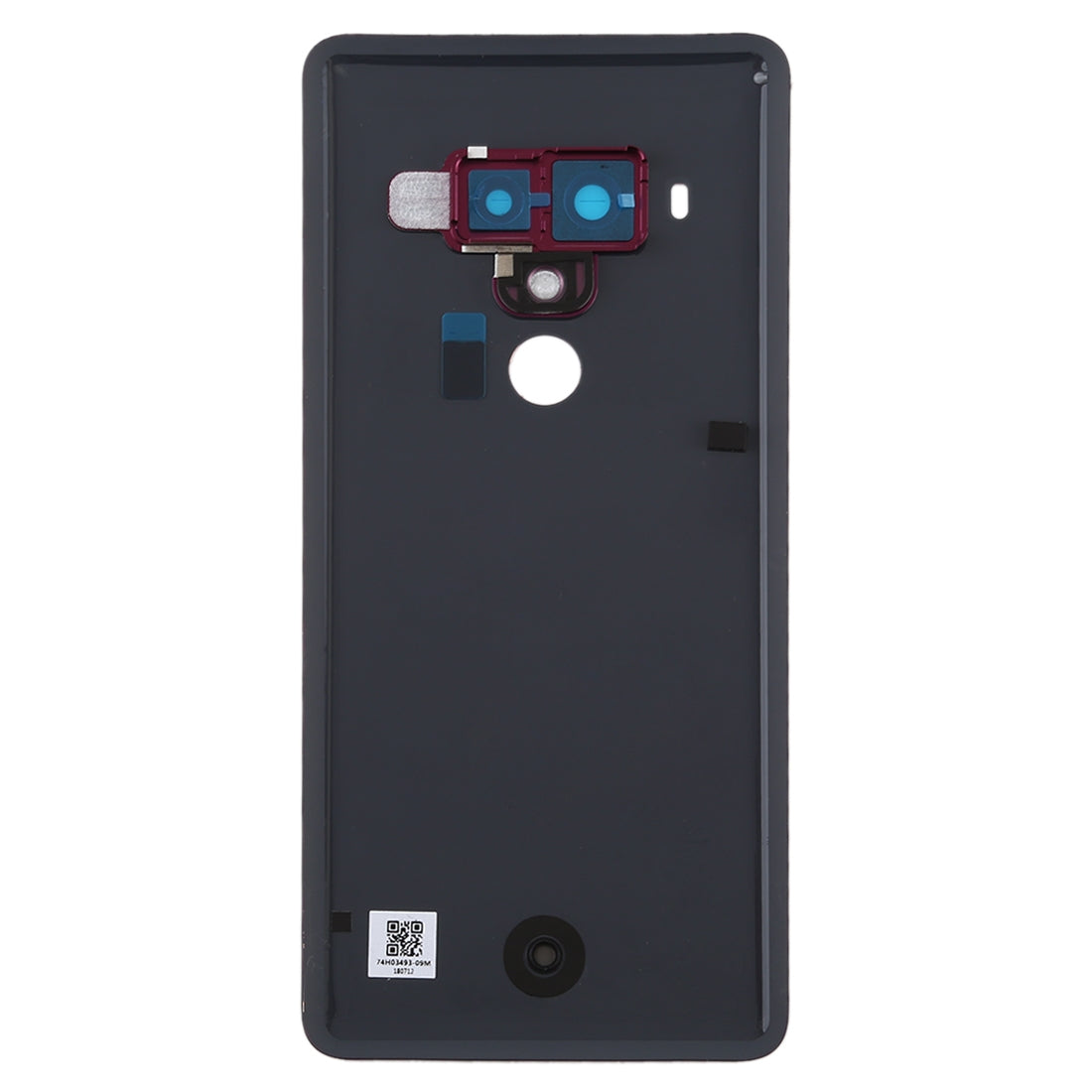 Battery Back Cover with Camera Lens for HTC U12+ Red