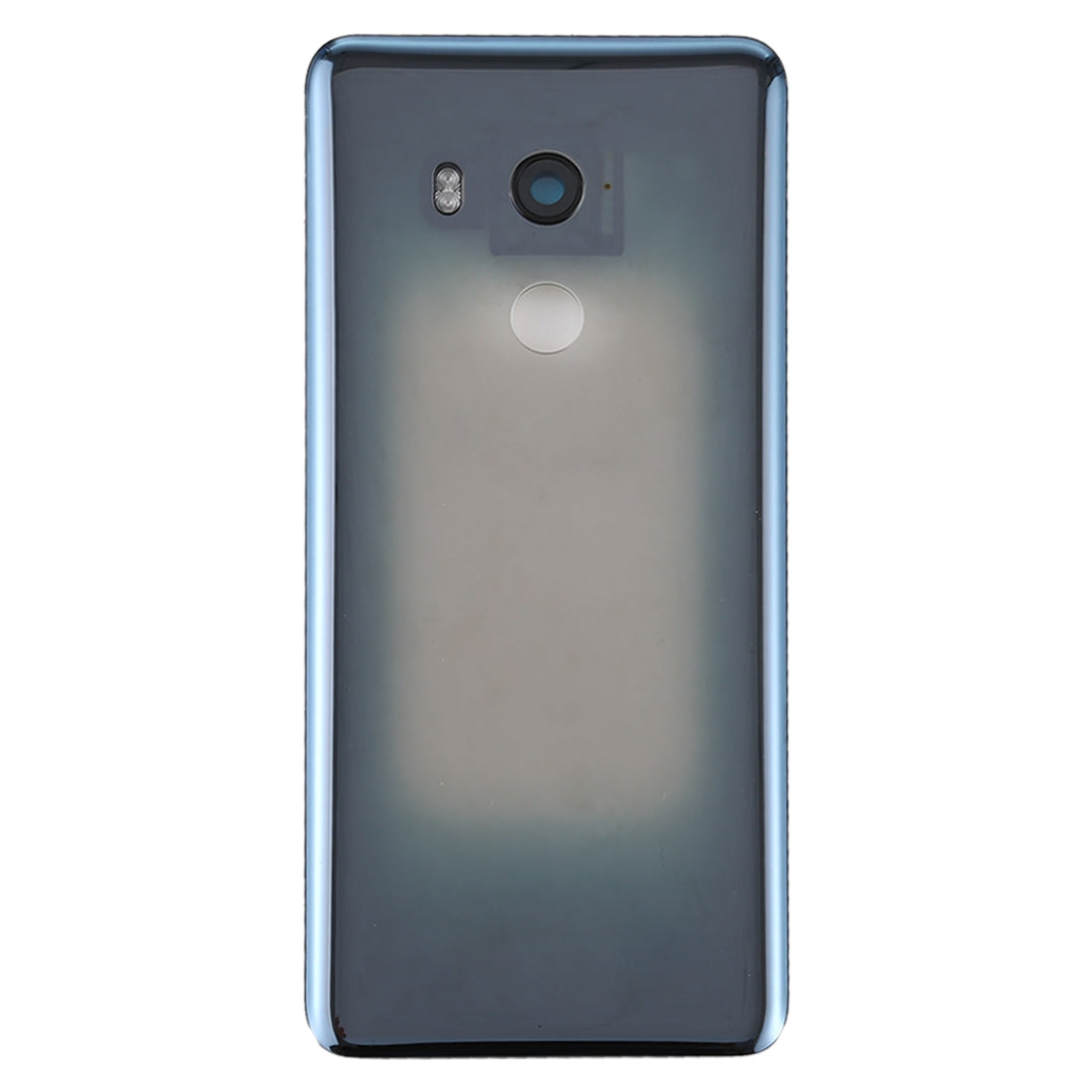 Battery Back Cover with Camera Lens for HTC U11+ Transparent Black