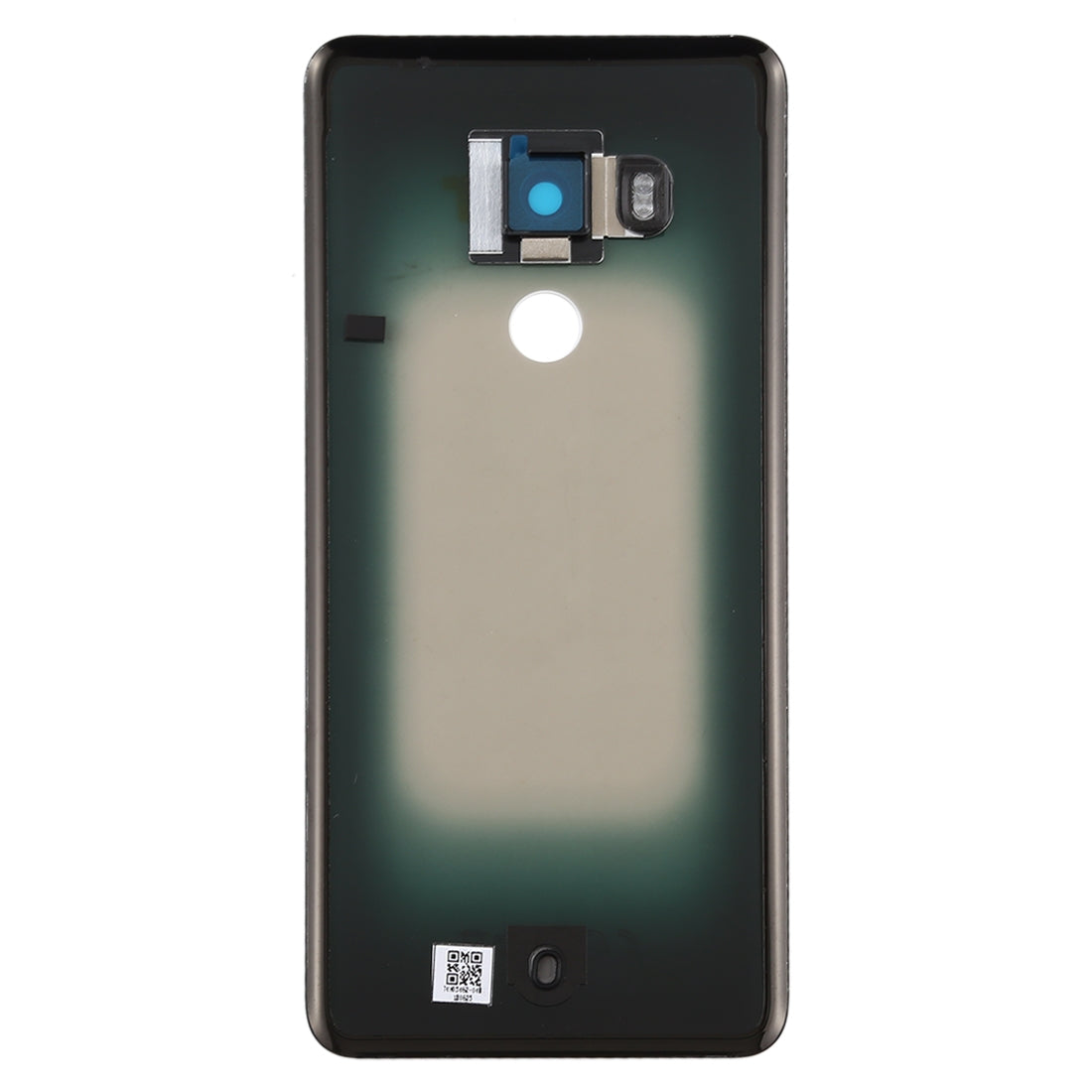 Battery Back Cover with Camera Lens for HTC U11+ Transparent Black
