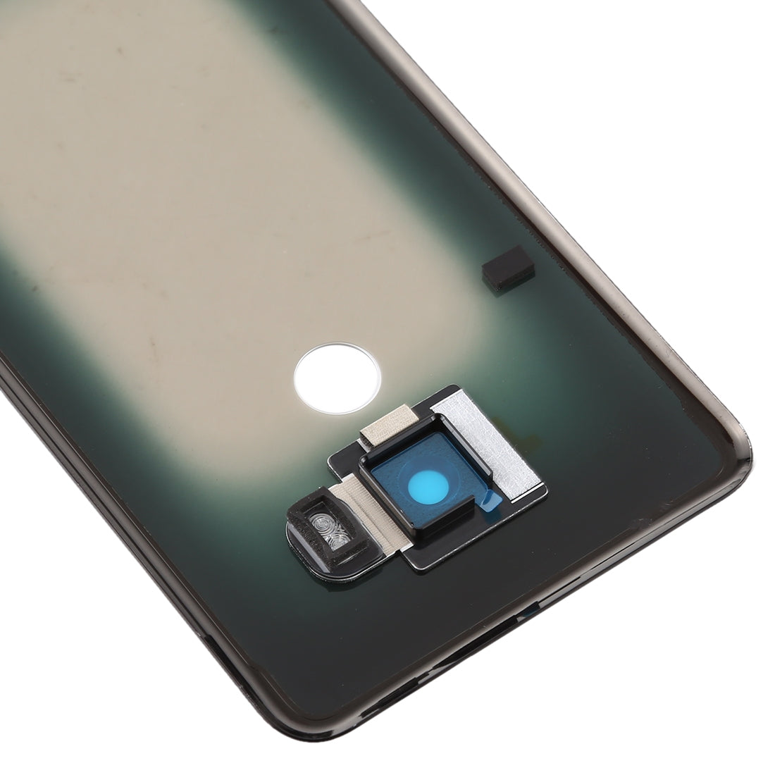 Battery Back Cover with Camera Lens for HTC U11+ Transparent Black