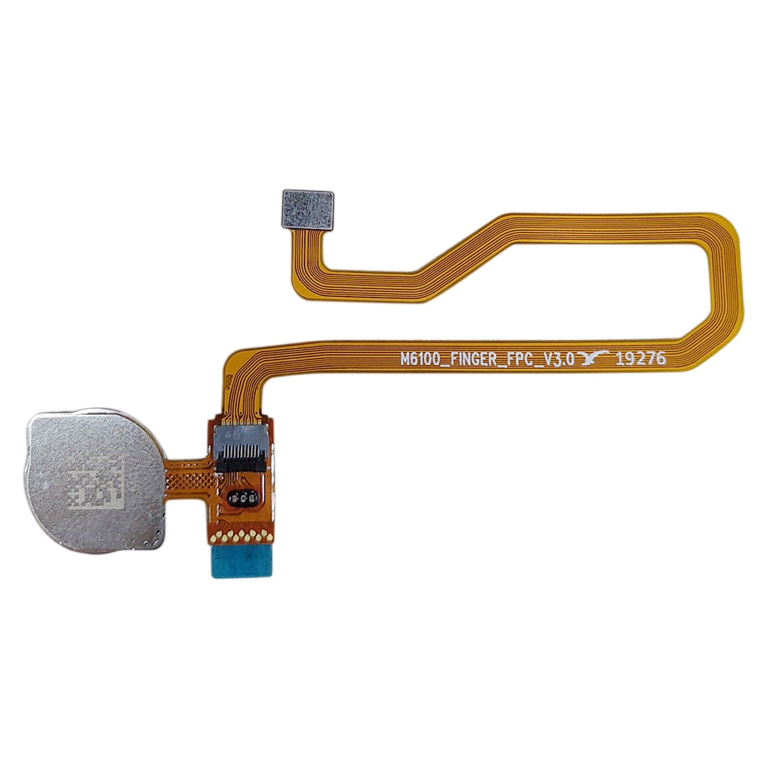 Fingerprint Sensor Flex Cable with Extension for Xiaomi Redmi Note 7 Purple