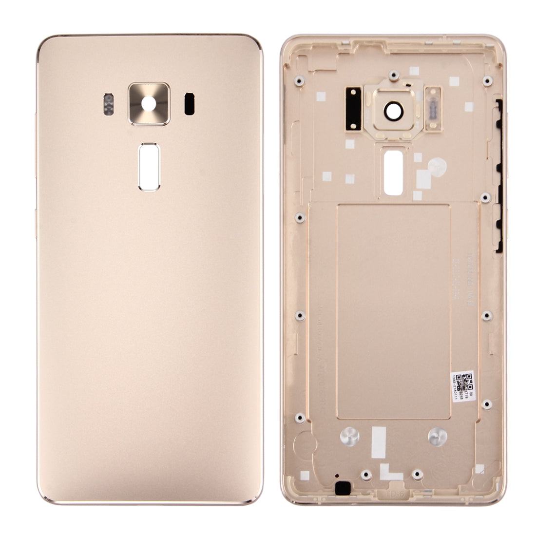 Aluminium Alloy Back Battery Cover for Asus Zenfone 3  / ZS570KL  Shimmer Gold