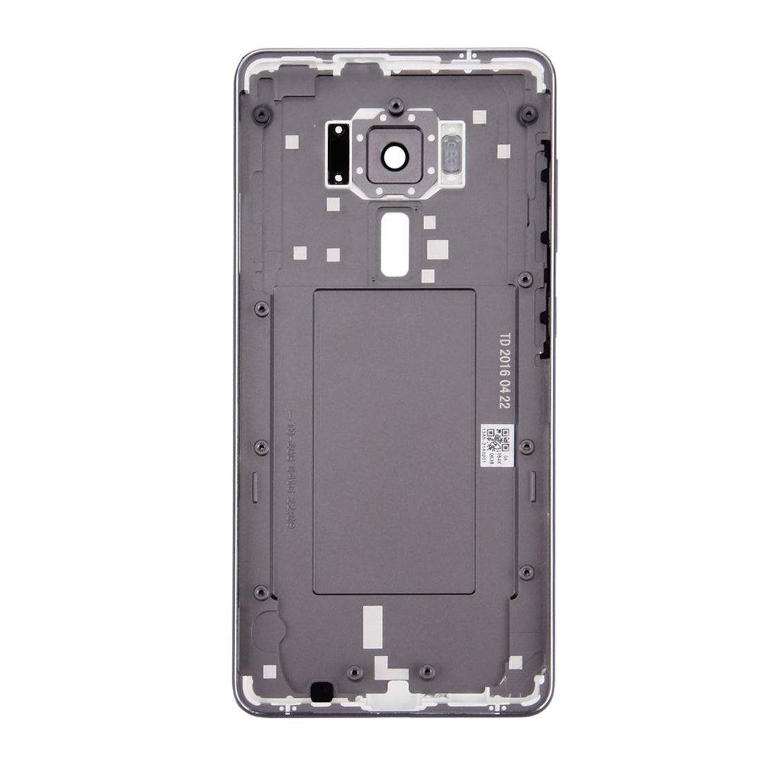 Aluminium Alloy Back Battery Cover for Asus Zenfone 3  / ZS570KL  Titanium Gray
