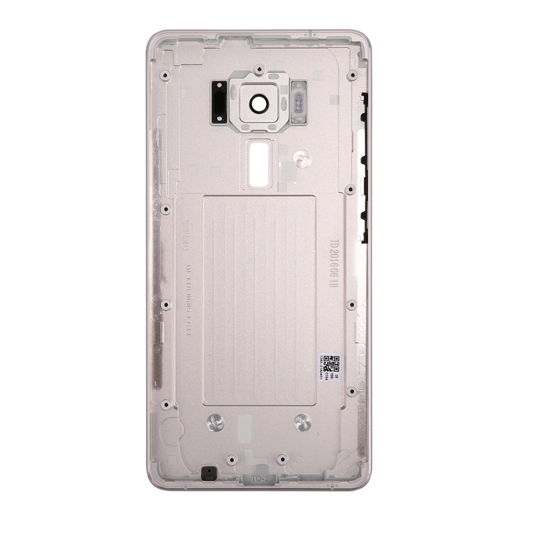 Aluminium Alloy Back Battery Cover for Asus Zenfone 3  / ZS570KL  Glacier Silver