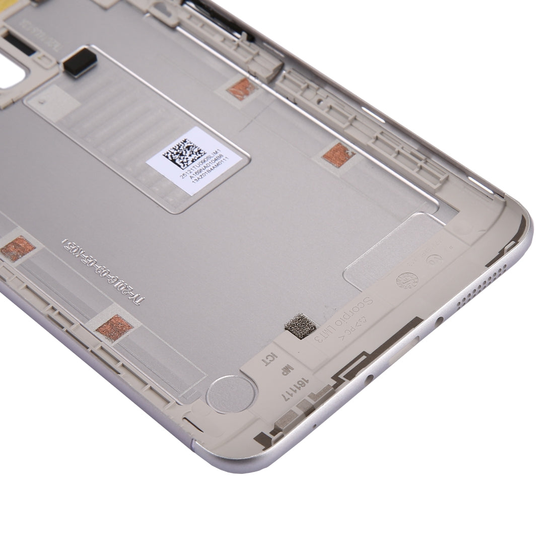 Aluminium Alloy Back Battery Cover for Asus Zenfone 3 Laser / ZC551KL  Silver
