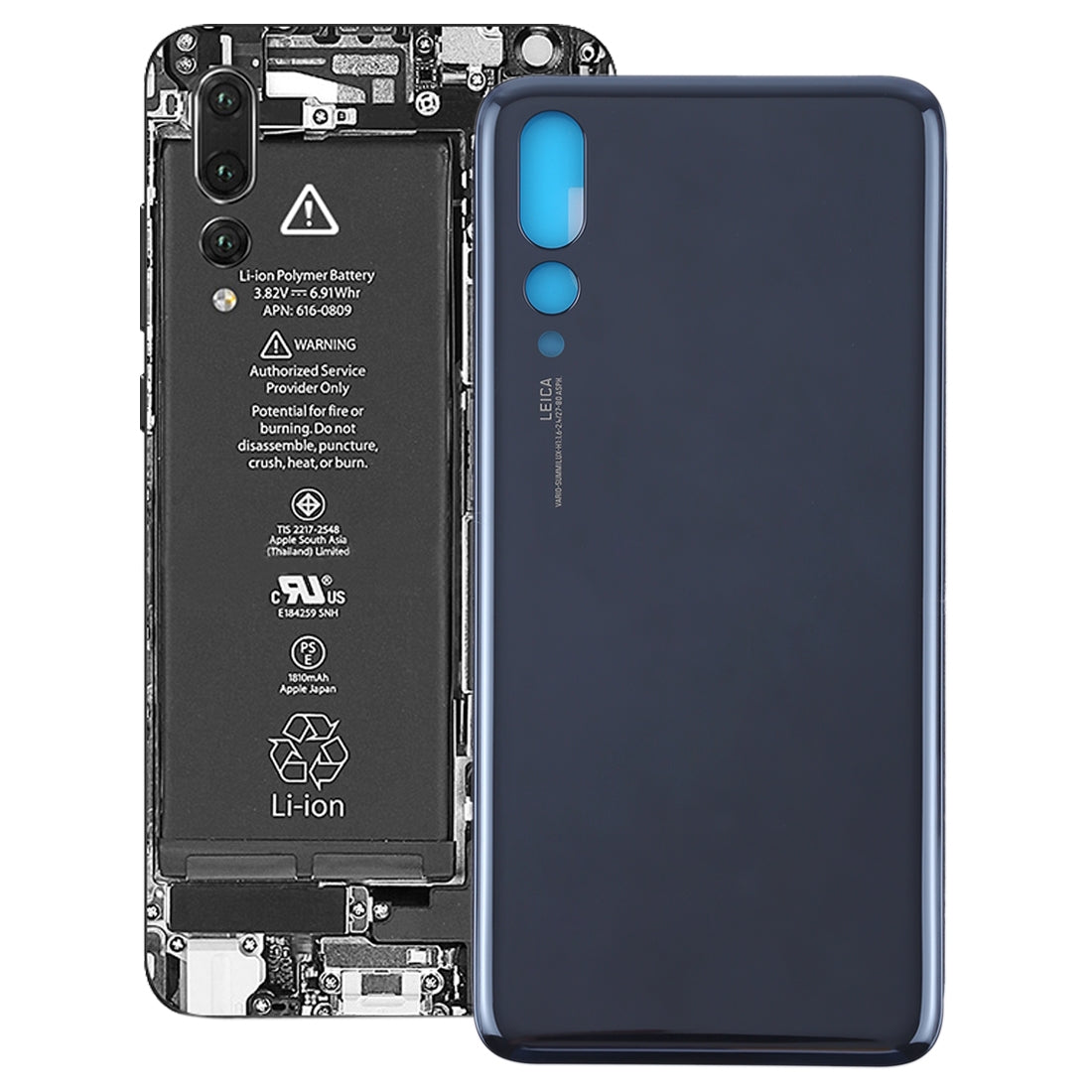 Back Cover for Huawei P20 Pro Black