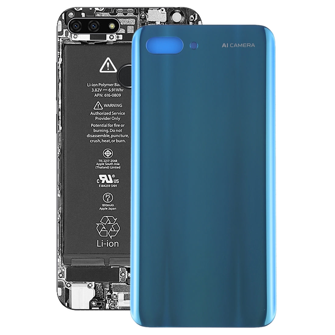 Back Cover for Huawei Honor 10 Blue