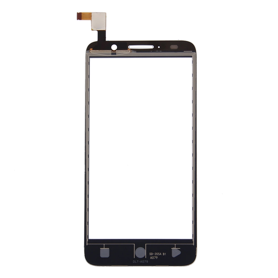 For Alcatel One Touch Pixi 3 5.0 / 5065 Touch Panel  White