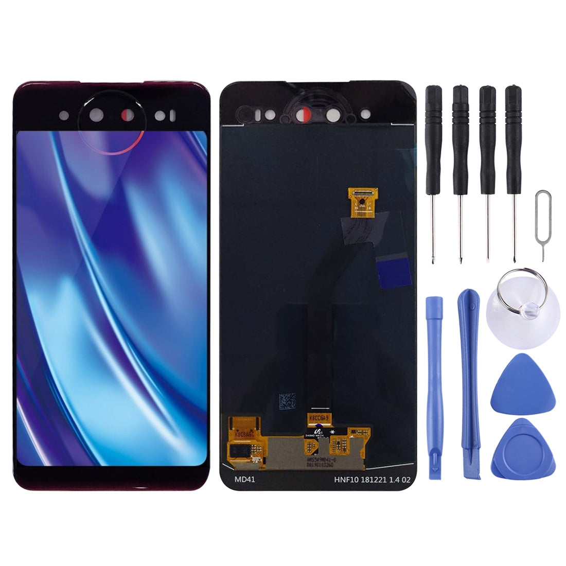 Back LCD Screen for Vivo NEX Dual Display with Digitizer Full Assembly Blue
