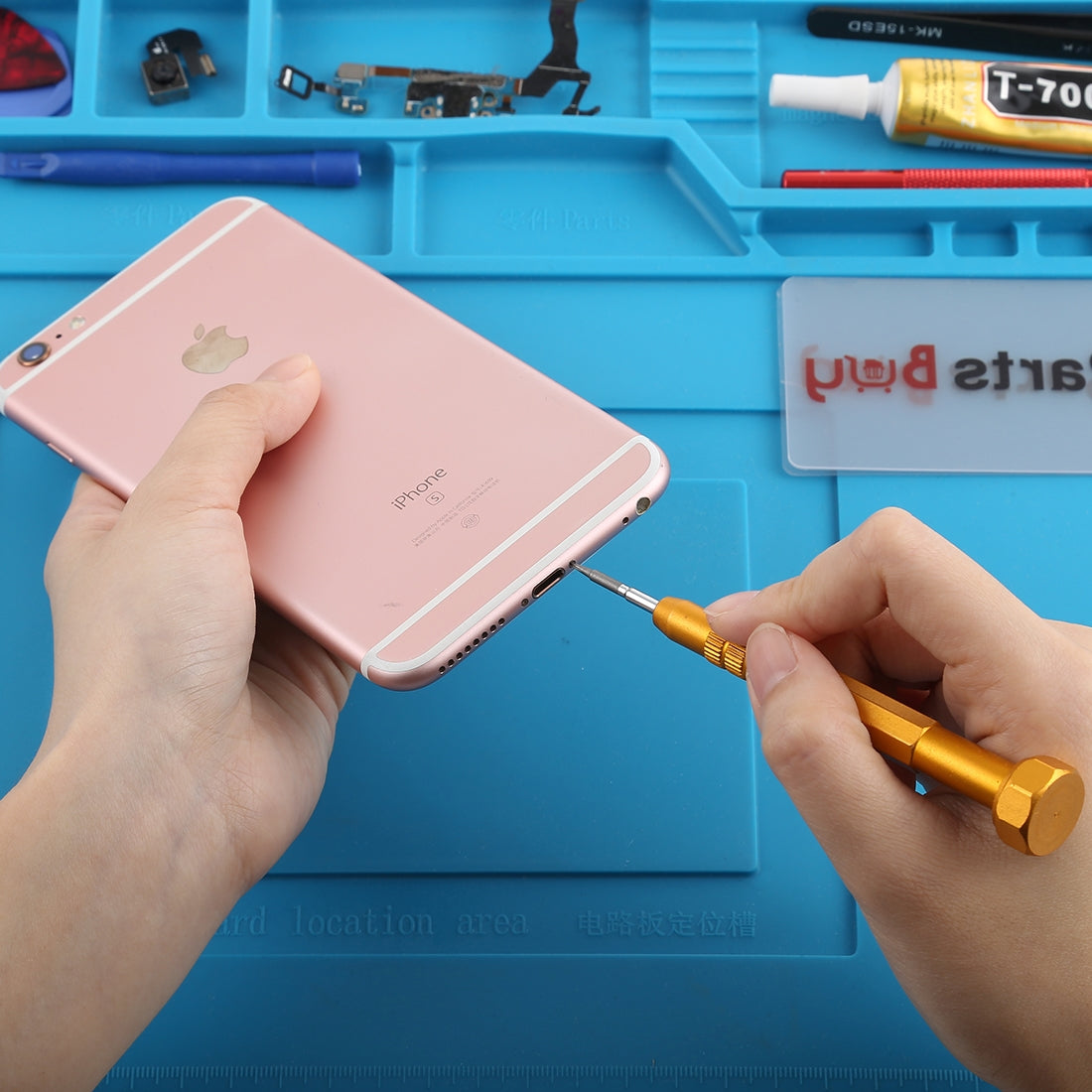 3 In 1 Pentalobe 0.8 & Tri-point 0.6 & Cross 1.5 Metal Screwdriver Mobile Phone / Watch Repair Tool