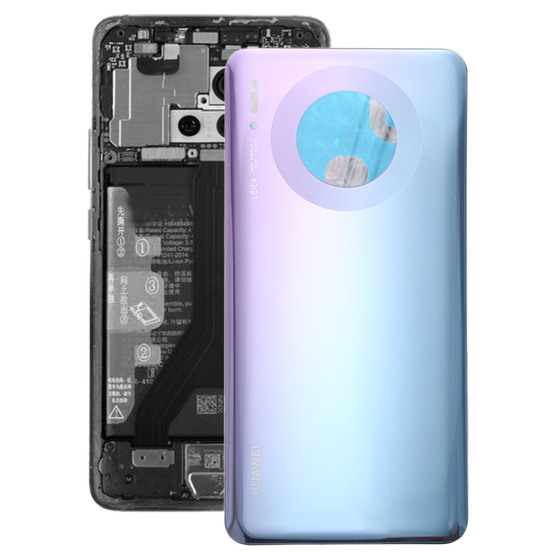 Battery Back Cover for Huawei Mate 30 Silver