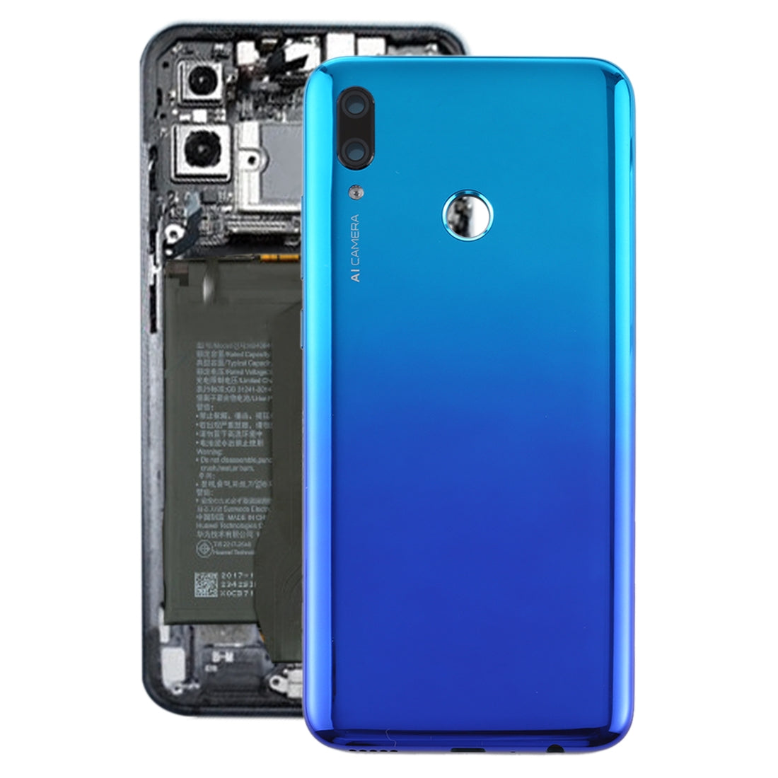 Battery Back Cover for Huawei Enjoy 9s / P Smart  2019 Aurora Blue