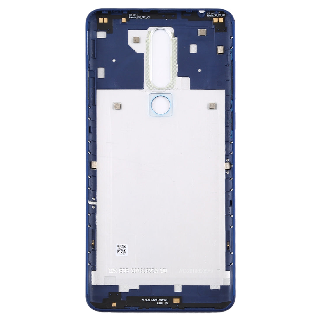 Battery Back Cover with Side Keys for Nokia 3.1 Plus Blue