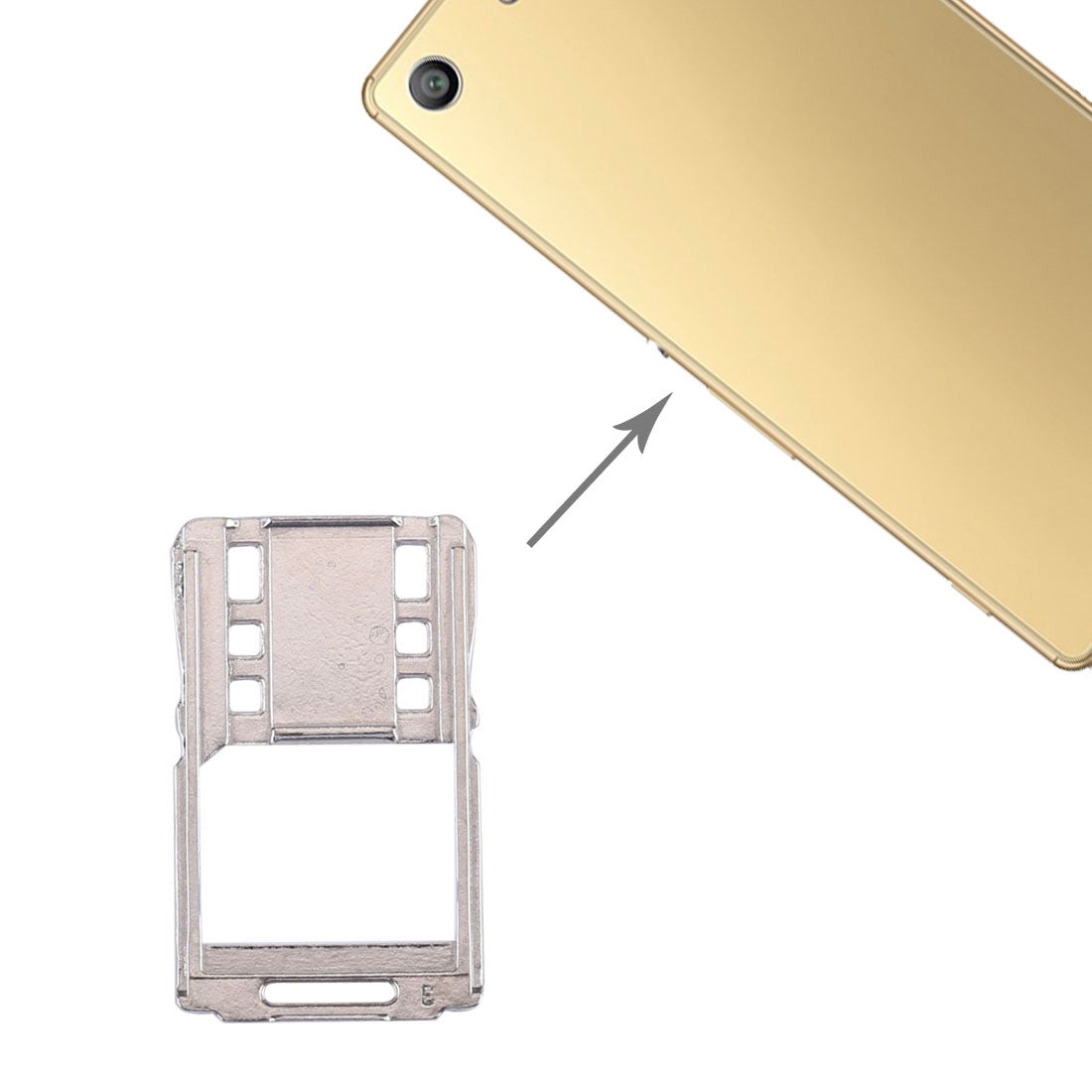 Card Tray for Sony Xperia M5