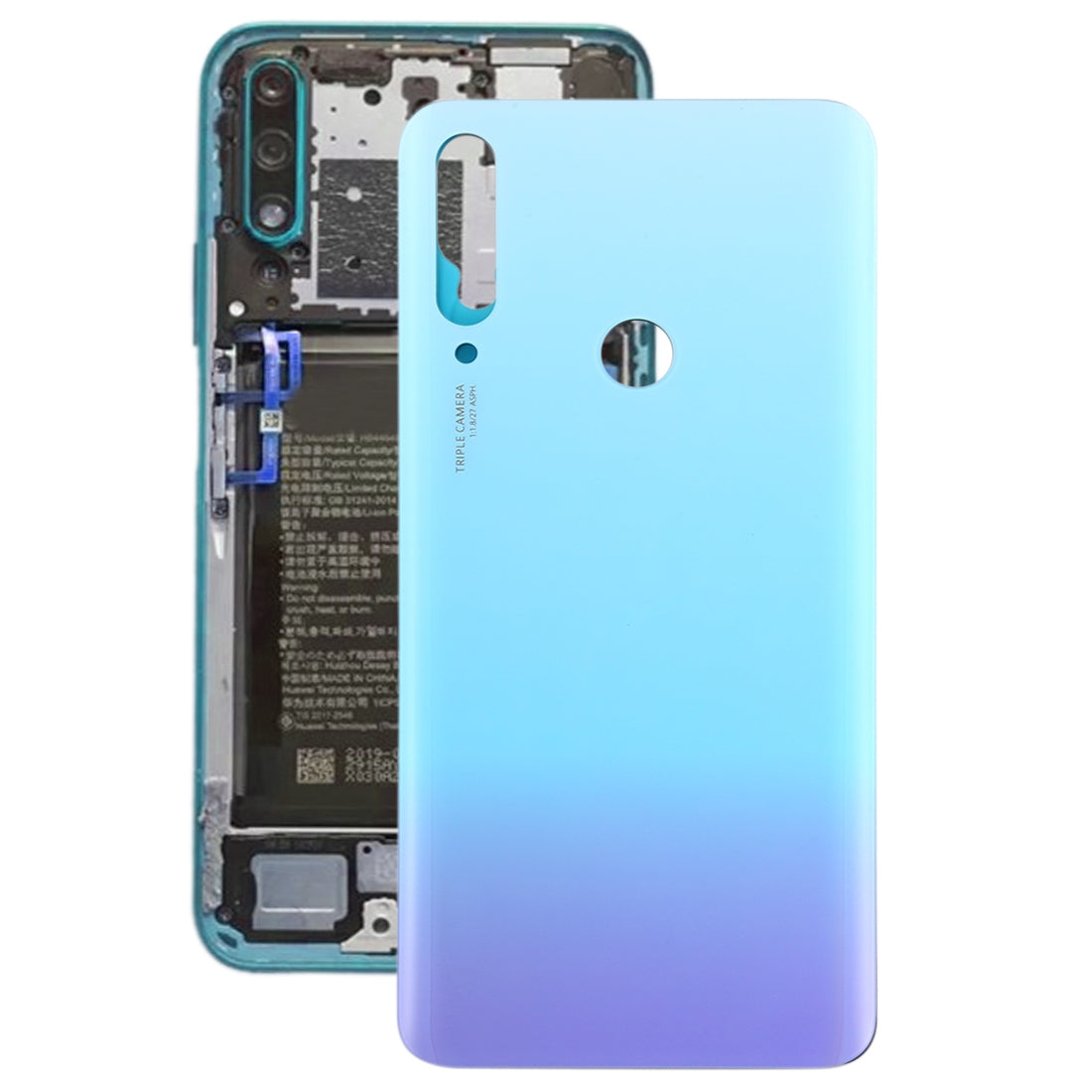Back Cover for Huawei Enjoy 10 Plus Blue
