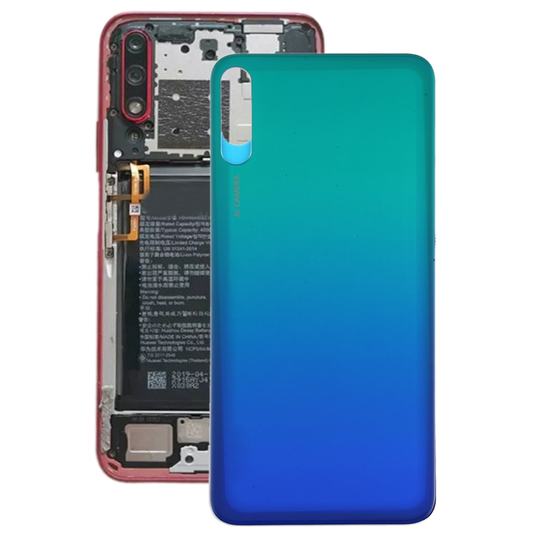 Back Cover for Huawei Enjoy 10s Blue