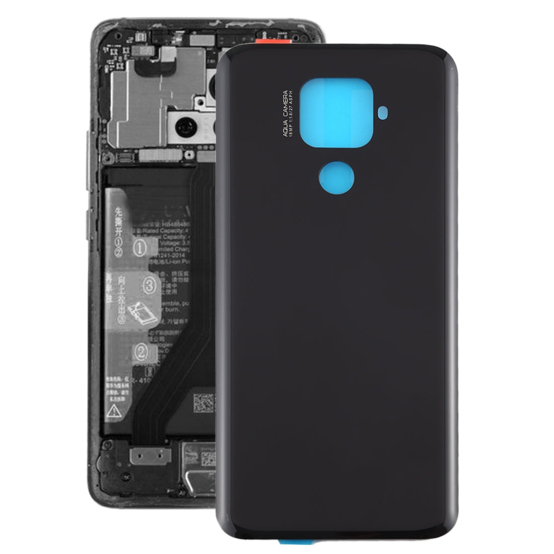 Back Cover for Huawei Mate 30 Lite Black