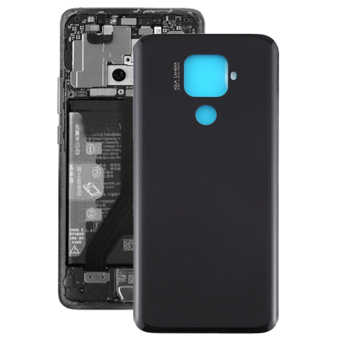 Back Cover for Huawei Nova 5i Pro Black