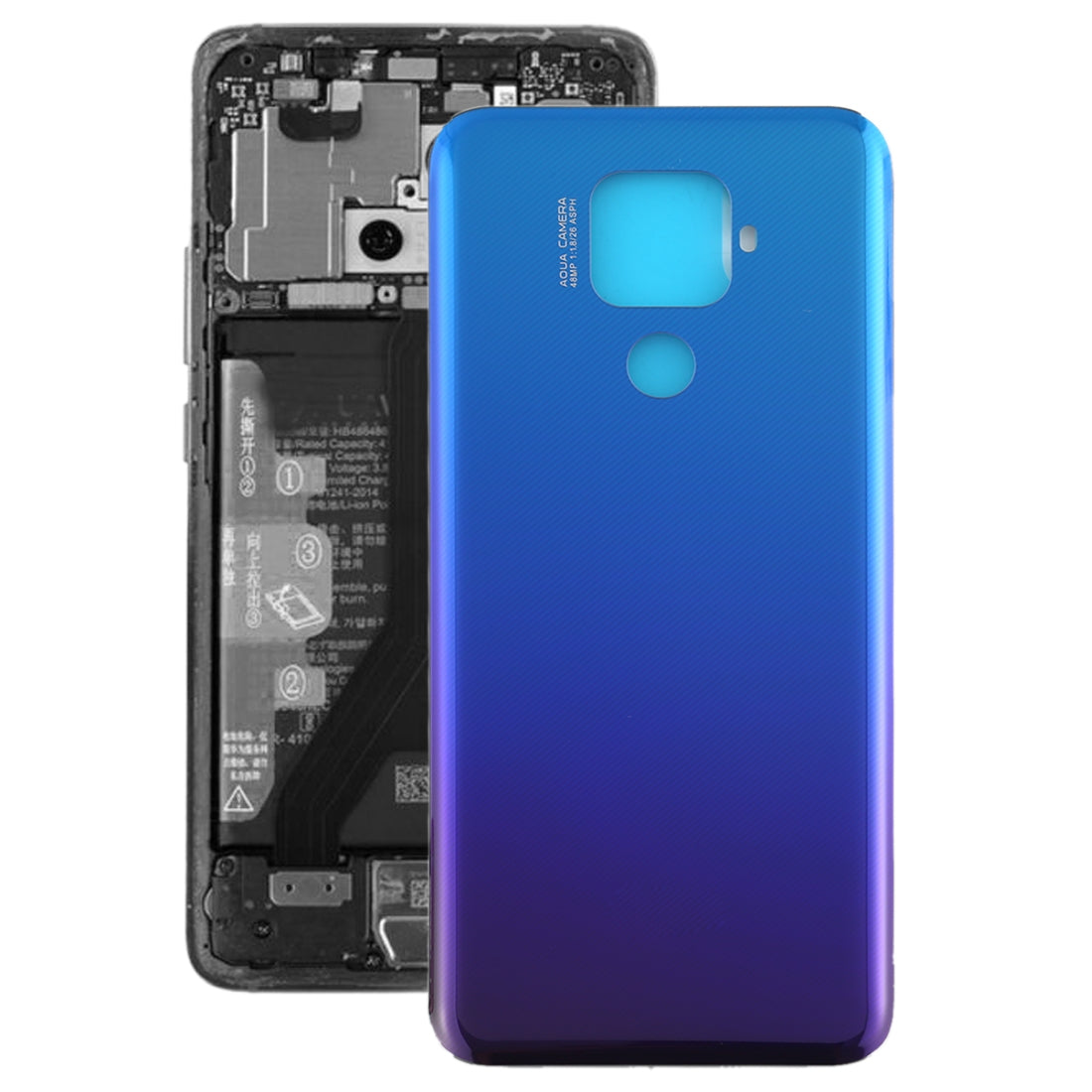 Back Cover for Huawei Nova 5i Pro Blue