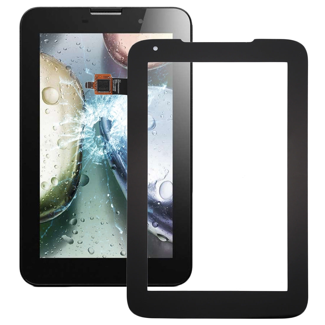 For Lenovo IdeaTab A1000L Touch Panel Digitizer Black