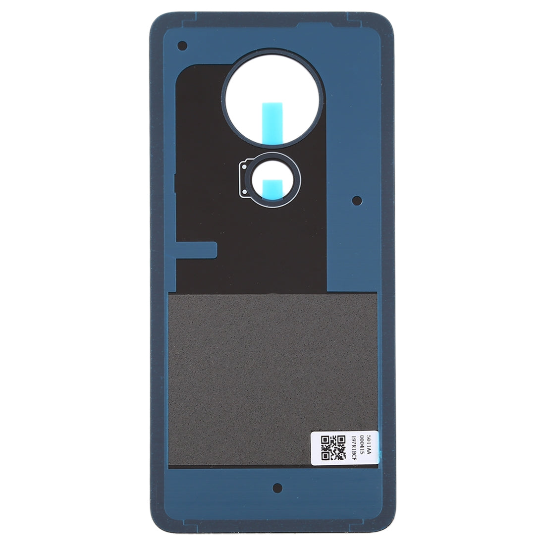 Battery Back Cover for Nokia 7.2 / 6.2 TA-1196 / TA-1198 / TA-1200 / TA-1187 / TA-1201  Frosted Black