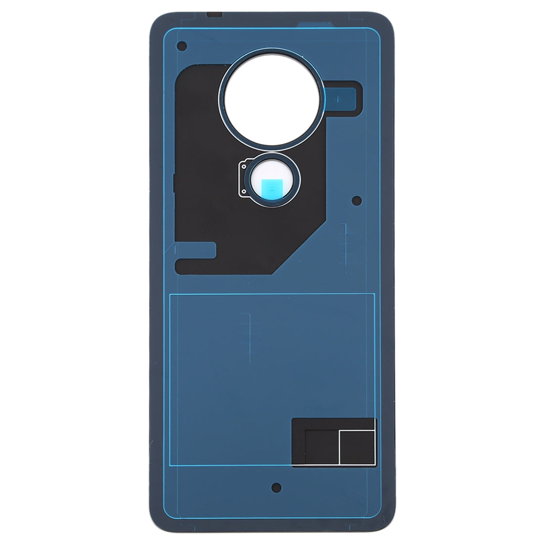 Battery Back Cover for Nokia 7.2 / 6.2 TA-1196 / TA-1198 / TA-1200 / TA-1187 / TA-1201 Black