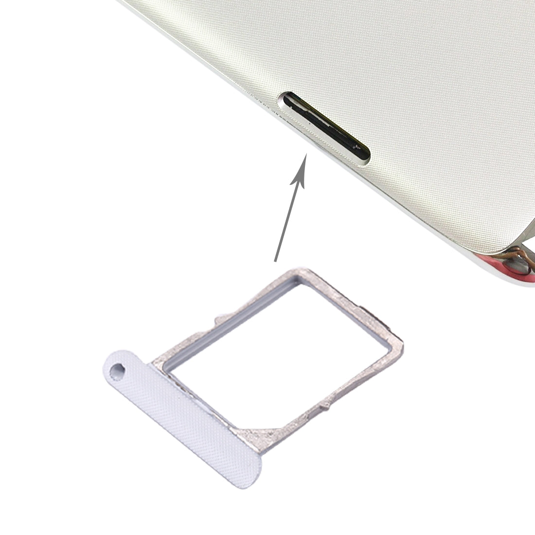 For Lenovo VIBE X / S960 SIM Card Tray White