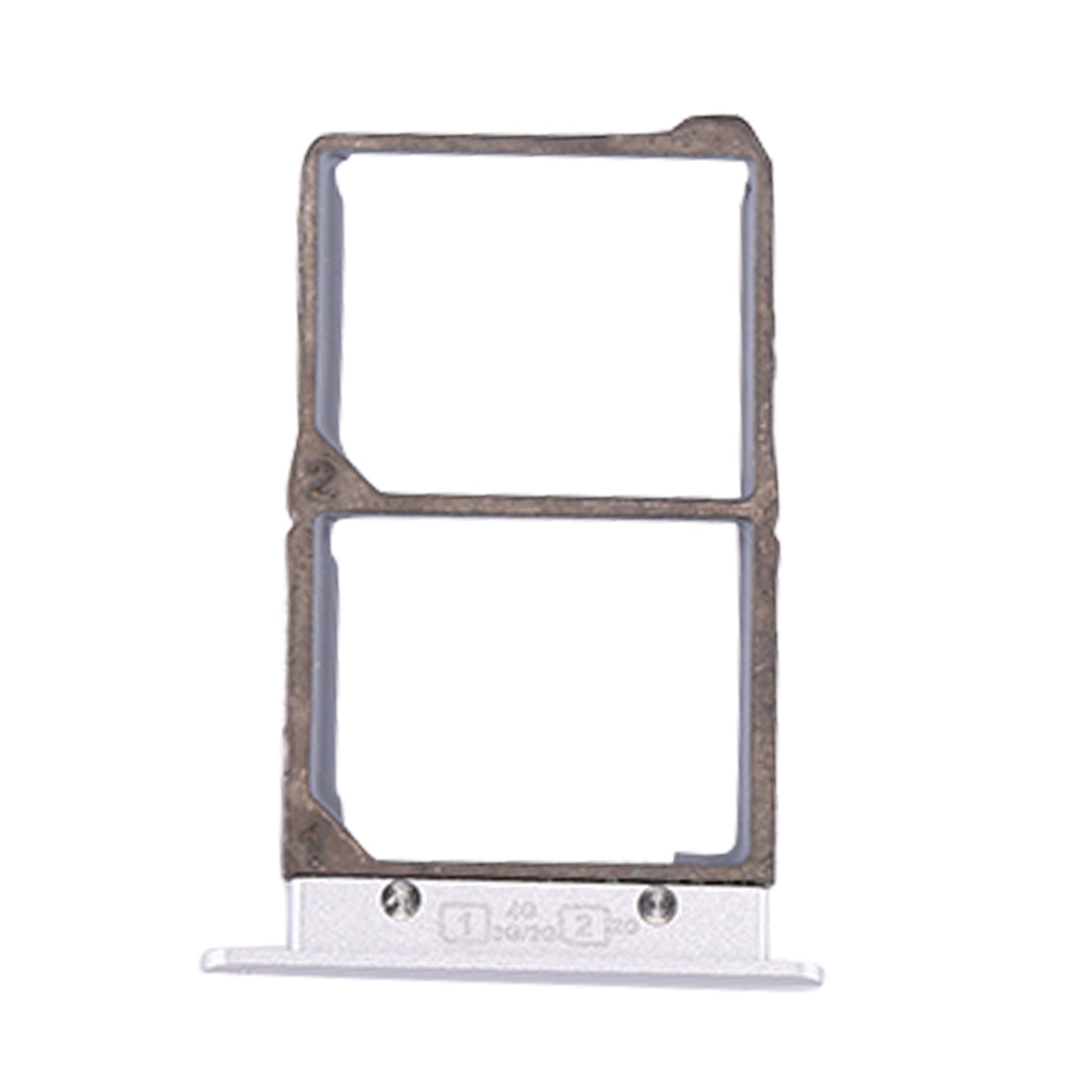 For Lenovo S90 / S90-T / S90-E / S90-U SIM Card Tray Silver
