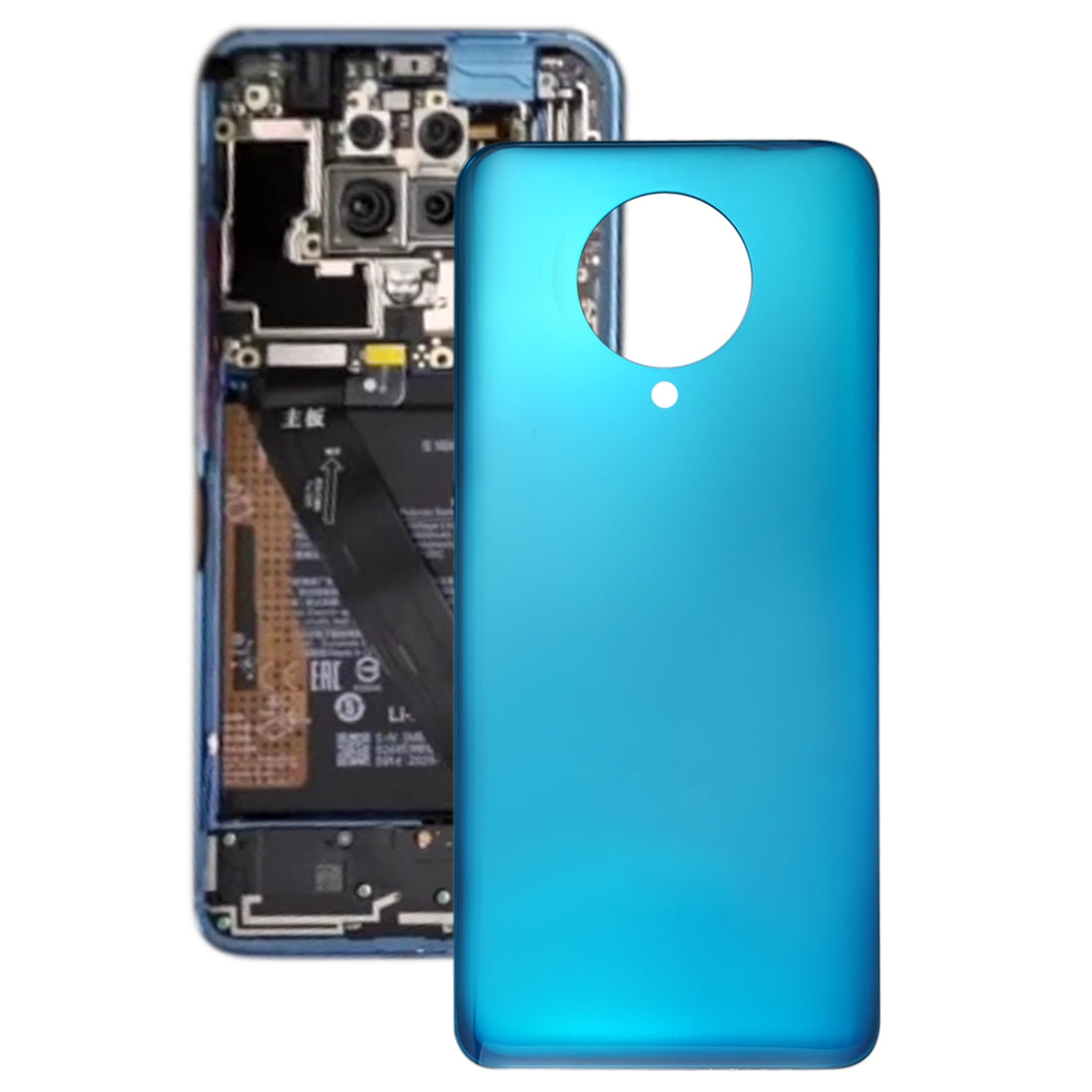Battery Back Cover for Xiaomi Redmi K30 Pro / Redmi K30 Pro Zoom Blue
