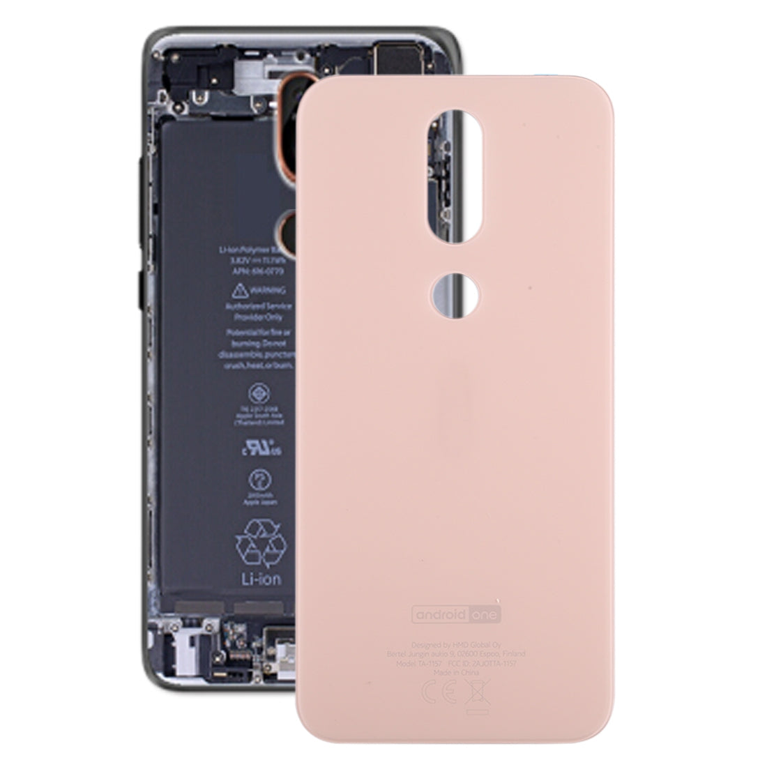 Battery Back Cover for Nokia 4.2 Pink