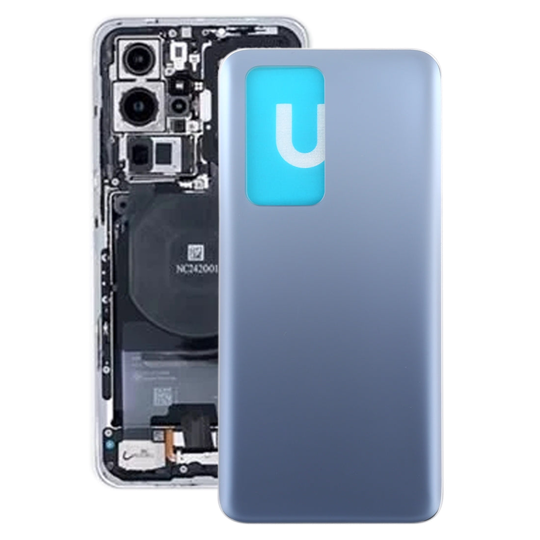 Back Cover for Huawei P40 Pro Silver