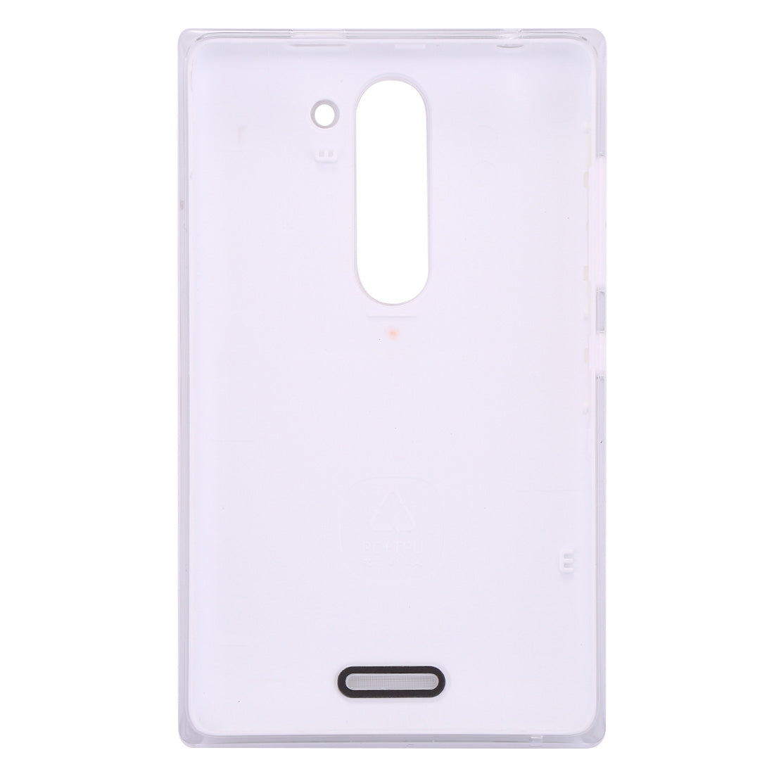 Dual SIM Battery Back Cover for Nokia Asha 502  White