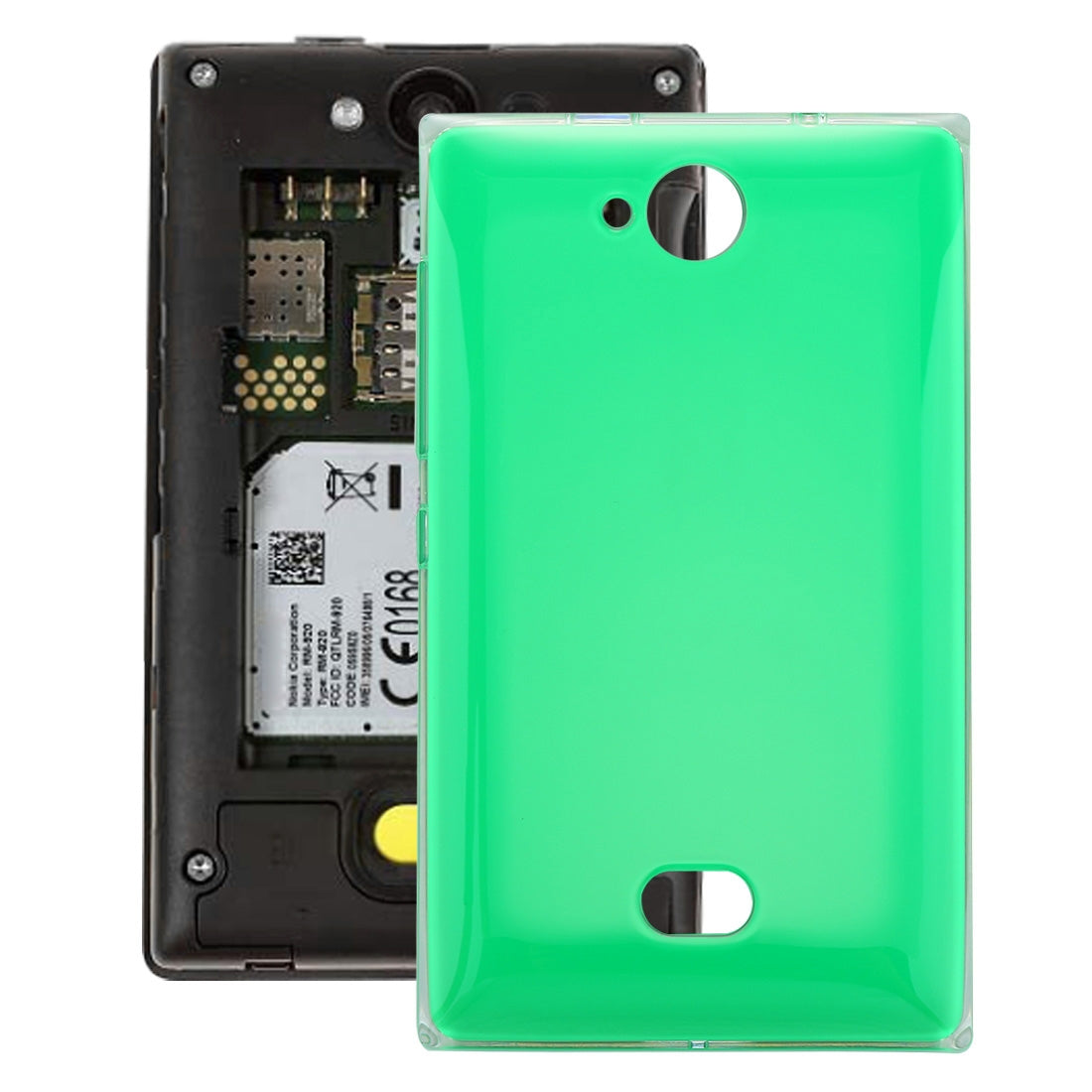Battery Back Cover for Nokia Asha 503  Green