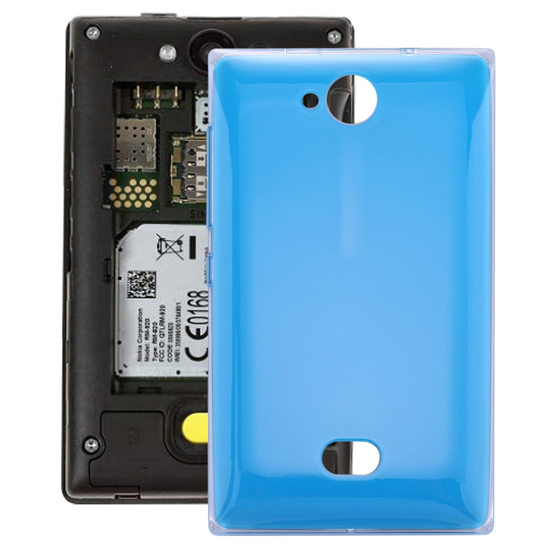 Battery Back Cover for Nokia Asha 503  Blue