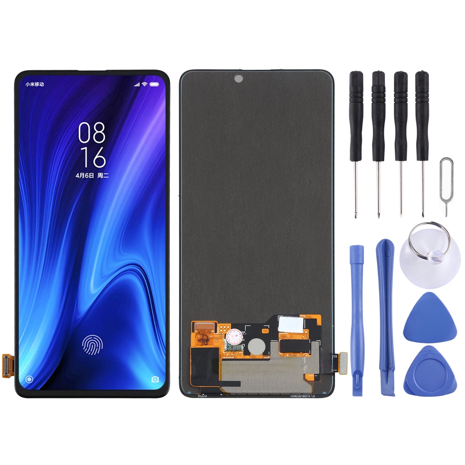 AMOLED LCD Screen for Xiaomi Redmi K20 Pro / K20 / Mi 9T / Mi 9T Pro with Digitizer Full Assembly Black