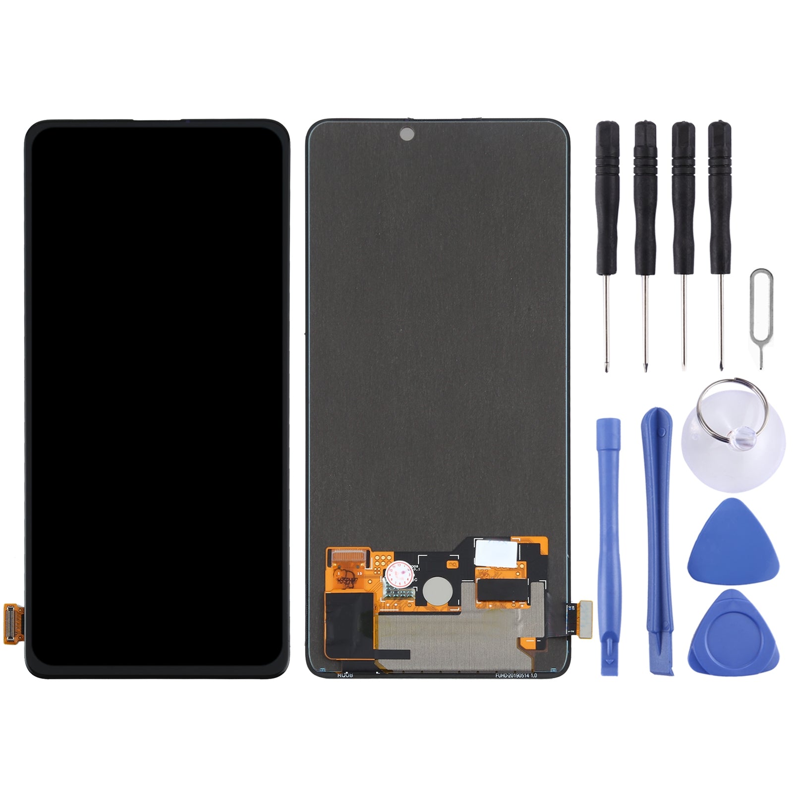 AMOLED LCD Screen for Xiaomi Redmi K20 Pro / K20 / Mi 9T / Mi 9T Pro with Digitizer Full Assembly Black
