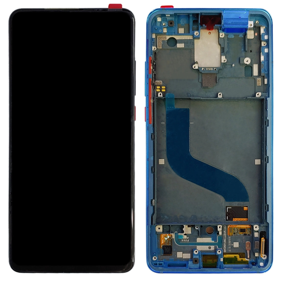 AMOLED LCD Screen for Xiaomi 9T Pro / Redmi K20 Pro / Redmi K20 Digitizer Full Assembly with Frame Blue