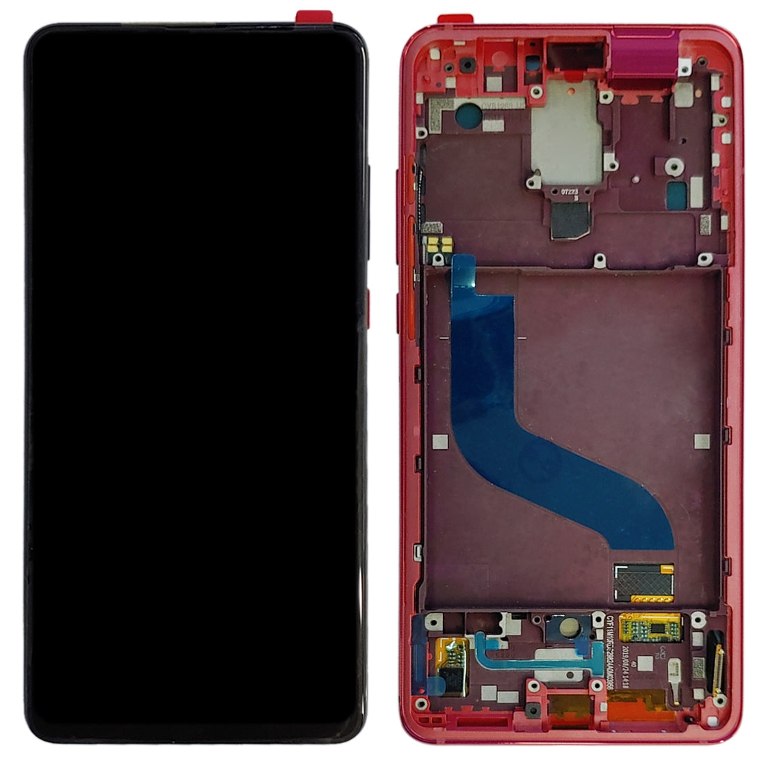 AMOLED LCD Screen for Xiaomi 9T Pro / Redmi K20 Pro / Redmi K20 Digitizer Full Assembly with Frame Red