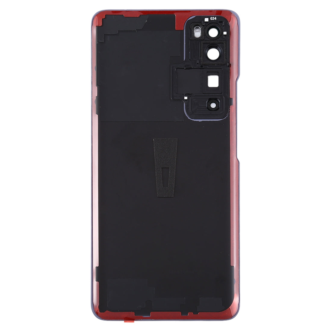Battery Back Cover with Camera Lens Cover for Huawei Nova 7 Pro 5G Silver