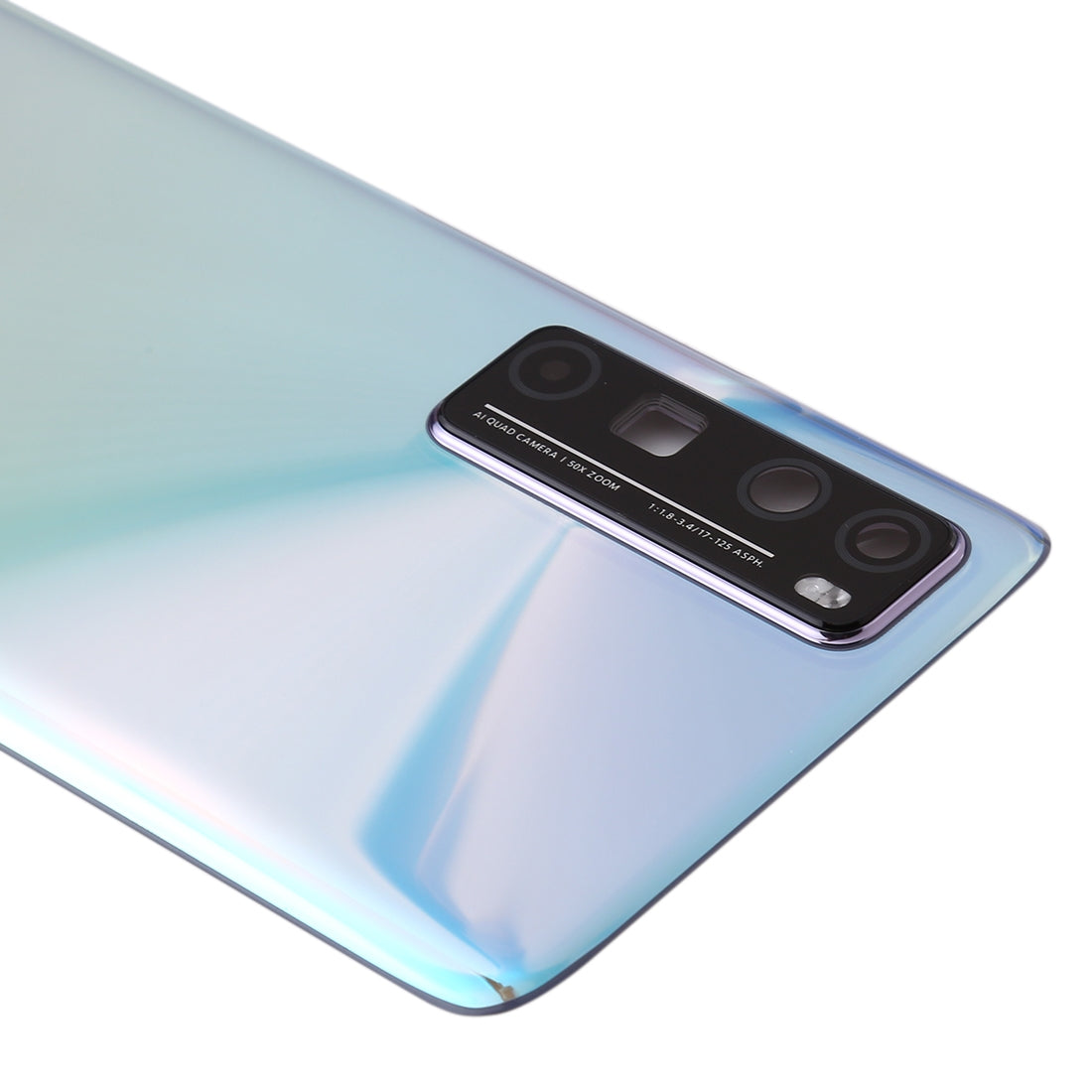 Battery Back Cover with Camera Lens Cover for Huawei Nova 7 Pro 5G Silver