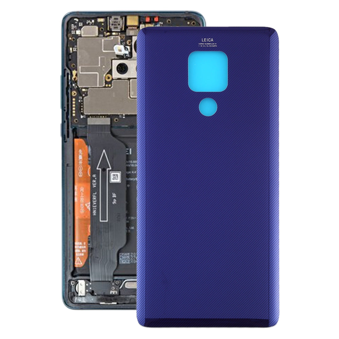 Battery Back Cover for Huawei Mate 20 X Purple